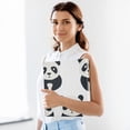 thumbnail image 6 of Pandas 3 Ring Binders 1.5 inch Hardcover File Folders with Interior Pockets A4 Size Organizer for School Office Hospital, 6 of 8