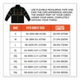 thumbnail image 6 of GloWear 8377EV Non-Certified Hi-Vis Quilted Bomber Jacket, Black, 3X-Large, 6 of 6