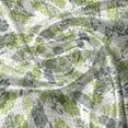 thumbnail image 5 of Ambesonne Retro Window Valance, Abstract Floral Polka Dot, 54" X 12", Apple Green Sage Green, 5 of 5