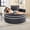 Dark Gray, variant on Harmie Round Sofa Bed, Compressed Cloud Couch Sleeper Sofa with Cup Holders, Corduroy Sofa for Living Room Apartment, Black, 55.0 x 55.0 x 25.0 in