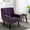 Lavender purple, variant on Ergonomic Inclining Backrest Velvet Chair / Relaxing Lounge in Bedroom