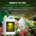 thumbnail image 5 of Humboldts Secret Everything Outdoor Plant Food | 5-5-5 Liquid Fertilizer with Norwegian Kelp | All Purpose Lawn, Vegetable & Fruit Food | Garden Nutrients | Refillable Hose End Bottle | 2.5 Gallon, 5 of 9