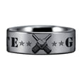 thumbnail image 4 of Tungsten Gunner's Mate Ring, 4 of 6