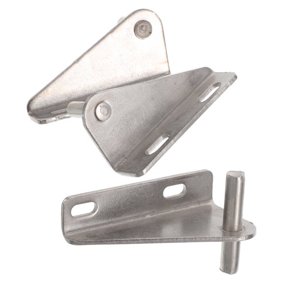IFANLANDOR Ifanor 3Pcs Freezer Door Hinge, Stainless Steel, Durable and Safe for Home, Commercial Grade
