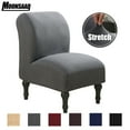 thumbnail image 1 of Moonsaad Housse Extensible Texturée à Carreaux pour Chaise Sans Accoudoirs à Dossier Ailé, Housse de Protection de Chaise en Spandex, Taille : L, 1 of 9