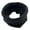 Black, variant on Infinity Scarf for Women and Men Neck Warmth Winter Scarf Double Thick Wool Windproof Gift Warmer