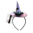 thumbnail image 2 of Way to Celebrate Halloween Witch Hat Headband, 1 Piece, 2 of 4