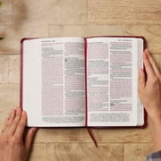 NKJV, Reference Bible, Personal Size, Leathersoft, Burgundy, Comfort Print