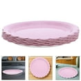 thumbnail image 5 of LOLIPPYY 50pcs Flower Disposable Paper Plates - Pastel Dessert Plate Set For Girls Birthday Celebration - Cute Serving Platters - Mini Cake Platters, 5 of 7