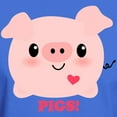 thumbnail image 3 of CafePress - Kawaii I Love Pigs Dark T Shirt - Men's Classic Graphic Cotton T-Shirt, 3 of 4