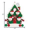 thumbnail image 5 of Ornaments by Elves Personalized Family of 4 in New House Ornaments 2024 for Christmas Tree, 5 of 10