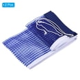 thumbnail image 3 of Uxcell Table Tennis Net Replacement Ping Pong Net String Tension Equipment Accessories PE Thicken, Blue 2 Pack, 3 of 6