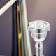 thumbnail image 1 of KALLORY Boquilla De Trombón Alto De Metal Resistente Con Simple Para Músicos Principiantes Y, 1 of 8