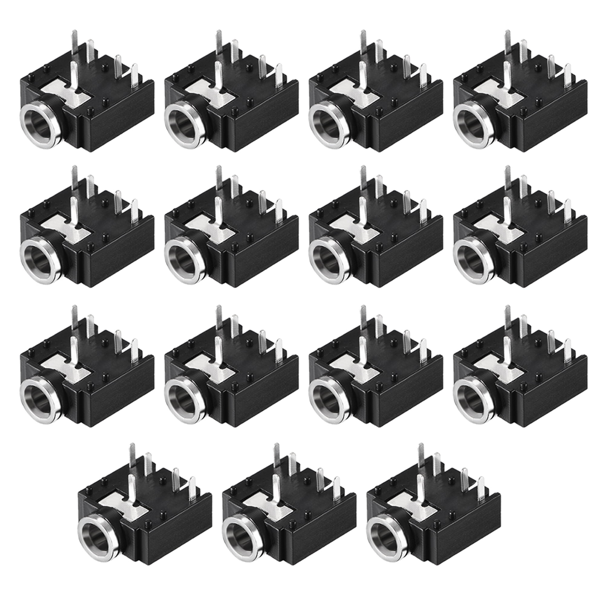 3.5 mm Audio Jack Connector PCB Mount Female Socket 5Pin PJ307 15pcs