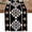 Black, variant on nqOlkjepod Black White Boho Table Runner 36 Inches Long Farmhouse Dress Scarves, Modern Western Aztec Abstract Geometric Dining Tablerunner for Coffee Table/Kitchen Island/Party, Small 13" x 36"