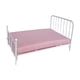 thumbnail image 3 of Cama de casa de muñecas a escala 1/12, muebles para casa de muñecas, decoración para casa de muñecas, miniatura para casa de muñecas blanco, 3 of 9