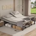 thumbnail image 4 of PPorfamilia King Adjustable Bed Base Frame with Remote Control, 600 lbs Capacity, 4 of 10