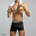 thumbnail image 4 of Rocky High-Performance 3" Men's Boxer Briefs with Stay-In-Place Pouch® Black 3X, 4 of 6