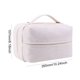 thumbnail image 2 of Bolso de piel sintética con cierre de cremallera para cosméticos gran capacidad esponjoso para mujeres y niñas, 2 of 8