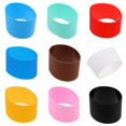 thumbnail image 1 of 9pcs Silic Non Slip Water Bottles Mug Cups Sleeve Drinking Bottle, 1 of 8