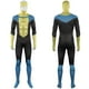 thumbnail image 1 of Disfraz de Cosplay de Invincible Eve Omni Man Nolan Mark, mono, trajes con capa, traje de fiesta de Carnaval para Halloween, hombre y mujer, 1 of 5