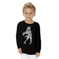 thumbnail image 2 of Awkward Styles Halloween Toddler Long Sleeve Shirt Zombie Unicorn Dance Kids T-Shirt, 2 of 5