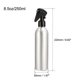thumbnail image 2 of Botella de spray Uxcell de 8.5oz/250ml con pulverizador de niebla fina tono plateado de aluminio, paquete de 4, 2 of 5