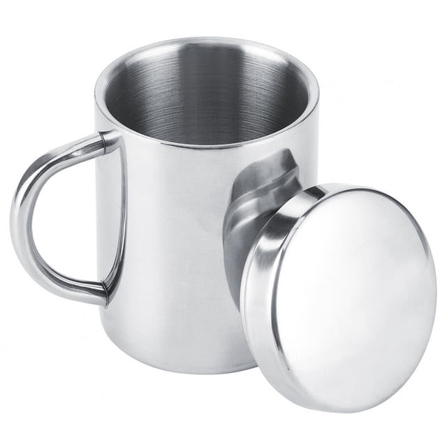 Fine Workmanship Easy To Clean Stainless Steel Mug, Coffee Mug, Insulated Cups, For Home Outdoor Office Camp 220ML