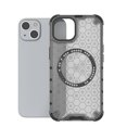 thumbnail image 3 of 2-in-1 Magnetic Phone Case for iPhone 15, [Anti-fall] [Compatible with MagSafe] Shockproof Translucent Honeycomb Pattern Back Ultra Slim Protective Case for iPhone 15,Black, 3 of 12
