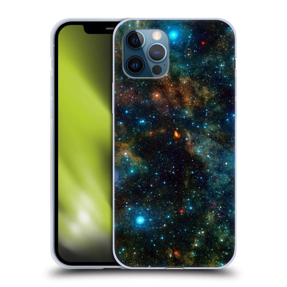 Head Case Designs Officially Licensed Cosmo18 Space Star Formation Soft Gel Case Compatible with Apple iPhone 12 / iPhone 12 Pro