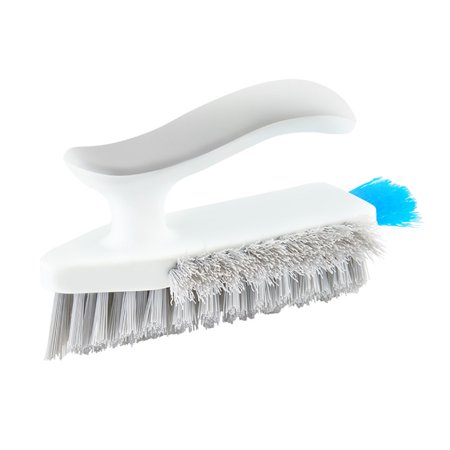 

Biplut Cleaning Brush Multifunctional Strong Decontamination Lightweight Wall Corners And Gaps Brush for Home (White Grey)
