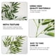 thumbnail image 5 of 2 unids Simulción Hojas de bambú Accesorio de plantas decorativas Adorno de bambú (verde), 5 of 5