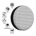 thumbnail image 4 of Fotbe Airplane Funda de Llanta de Repuesto con Estampado, Engrosada, Ajuste Universal para Jeep, Remolque, RV, SUV, Camión-17 inch, 4 of 6