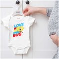 thumbnail image 5 of SpongeBob Cartoon Heart Love Bug Romper Boys or Girls Infant Baby Brisco Brands 6M, 5 of 6