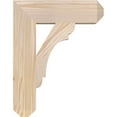 thumbnail image 3 of Ekena Millwork 3 1/2"W x 14"D x 18"H Olympic Craftsman Smooth Bracket, Douglas Fir, 3 of 4
