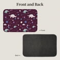 thumbnail image 2 of Pofeuu Space Dinosaur Print Hem Mat 40x60 - Multipurpose Doormat for Indoor & Outdoor Use - Welcome Your Guests with our Entrance Mat, 2 of 6