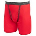 thumbnail image 4 of Fruit of the Loom Men's No Ride Up Traditional Fly Assorted Boxer Briefs Pack of 3, XL, 4 of 6