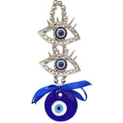 Turkish Blue Evil Eye Wall Or Car  Hanging Amulet  Ornament for Blessing and Protection -3 Diameter