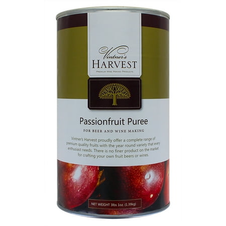 - Vintner's Harvest Fruit Puree - Passion Fruit 3 lbs 1 oz.