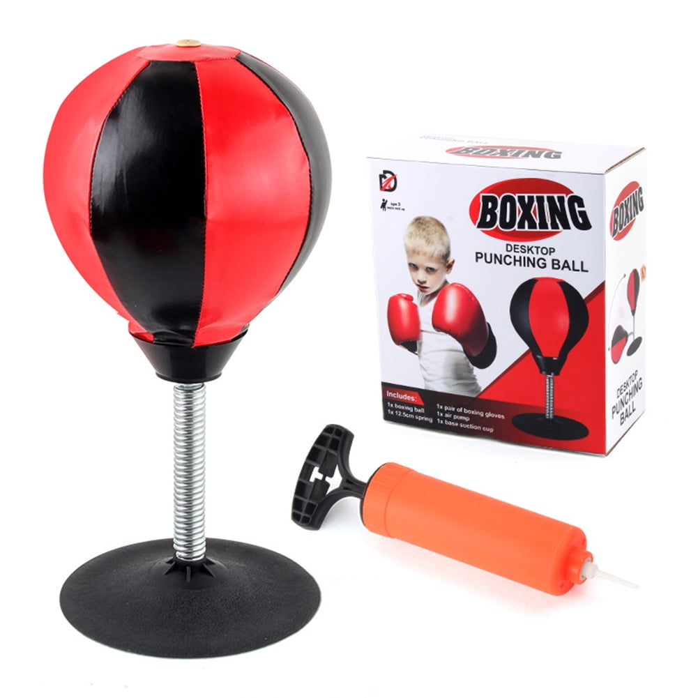 Gprince Children Boxing Speed Ball Inflatable Boxing Ball Tumbler Training Equipment Desktop Decompression Toys Walmart