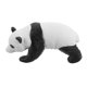 thumbnail image 1 of UPOUART Estatua De Panda Multicolor Para Jardín Encantador De Caucho Blando, 1 of 8