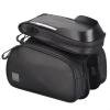 Bolso del lado del doble de la sombrilla del teléfono del tubo superior del marco del frente de la bici de la pantalla táctil 1.5L Likrtyny paseo en bicicleta