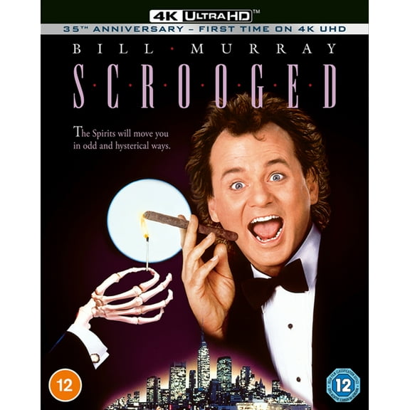 Scrooged (4K Ultra HD) David Johansen Buddy Hackett Bobcat Goldthwait Michael J. Pollard
