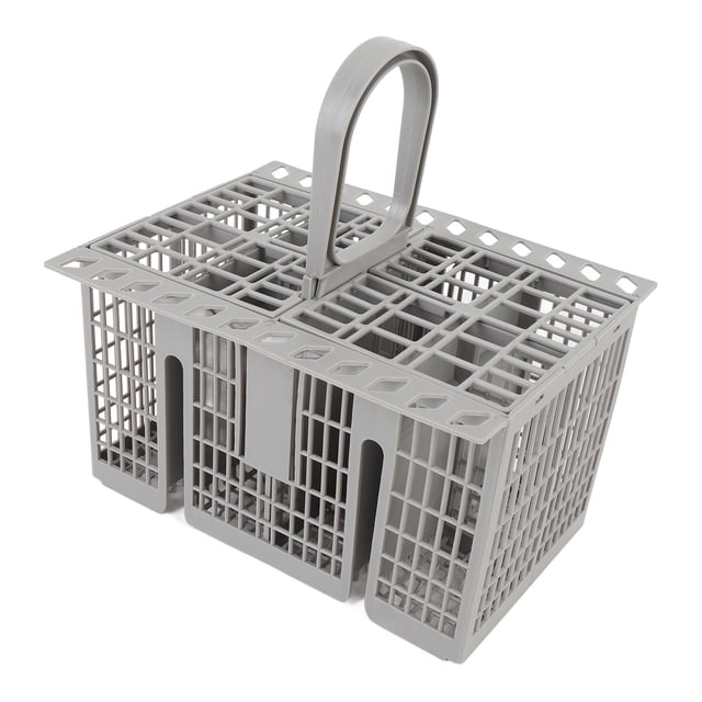 Canasta de Cubios de Utensilios para Lavavajillas, Cesta de Cubios de Lavavajillas Fáciles de Usar PP Resistente A Alta Temperatura para Hoteles