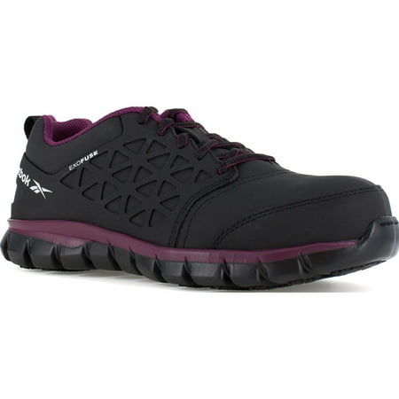 

Reebok Sublite Cushion Work Women s Composite Toe Static-Dissipative Athletic Work Shoe Size 6(W)