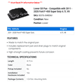 thumbnail image 2 of Lower Oil Pan - Compatible with 2011 - 2020 Ford F-450 Super Duty 6.7L V8 2012 2013 2014 2015 2016 2017 2018 2019, 2 of 2