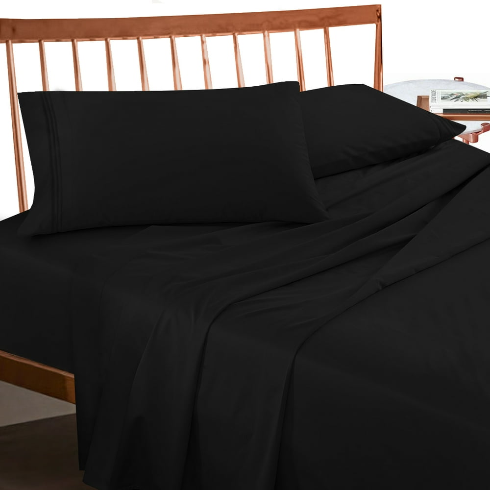 Empyrean Bedding Extra Deep Pocket 4 Piece Bed Sheet Set Hotel Luxury