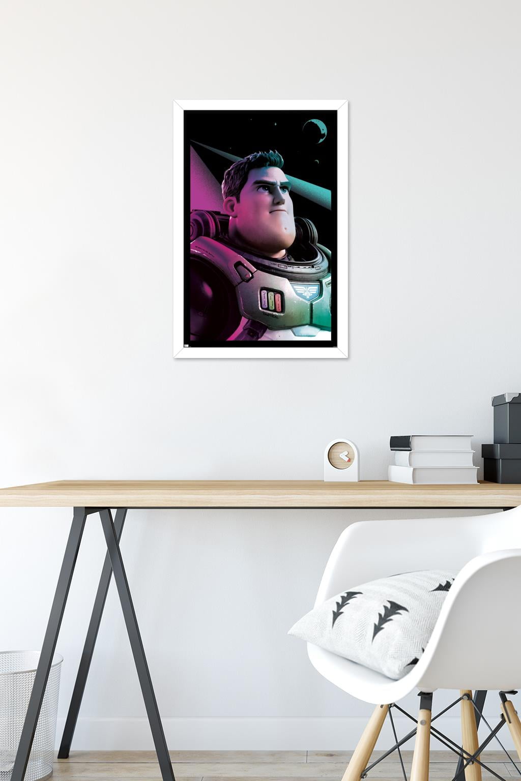 Disney Pixar Lightyear - Buzz Wall Poster, 14.725" x 22.375" Framed