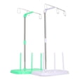 thumbnail image 4 of Thread Stand Spool Holder Green Mauve Easy To Assemble for Embroidery, 4 of 7