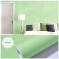 thumbnail image 6 of LELINTA 23.6'' x 40'' Green Poplin Texture Peel & Stick Wallpaper Self-Adhesive DIY Wallpaper Flaxen Grasscloth Vinyl Film Wall Stickers, 6 of 6